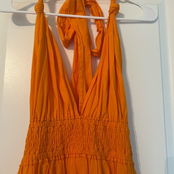 J Crew Tie back Mocked Waist Beach dress NWT - Picture 3 of 7